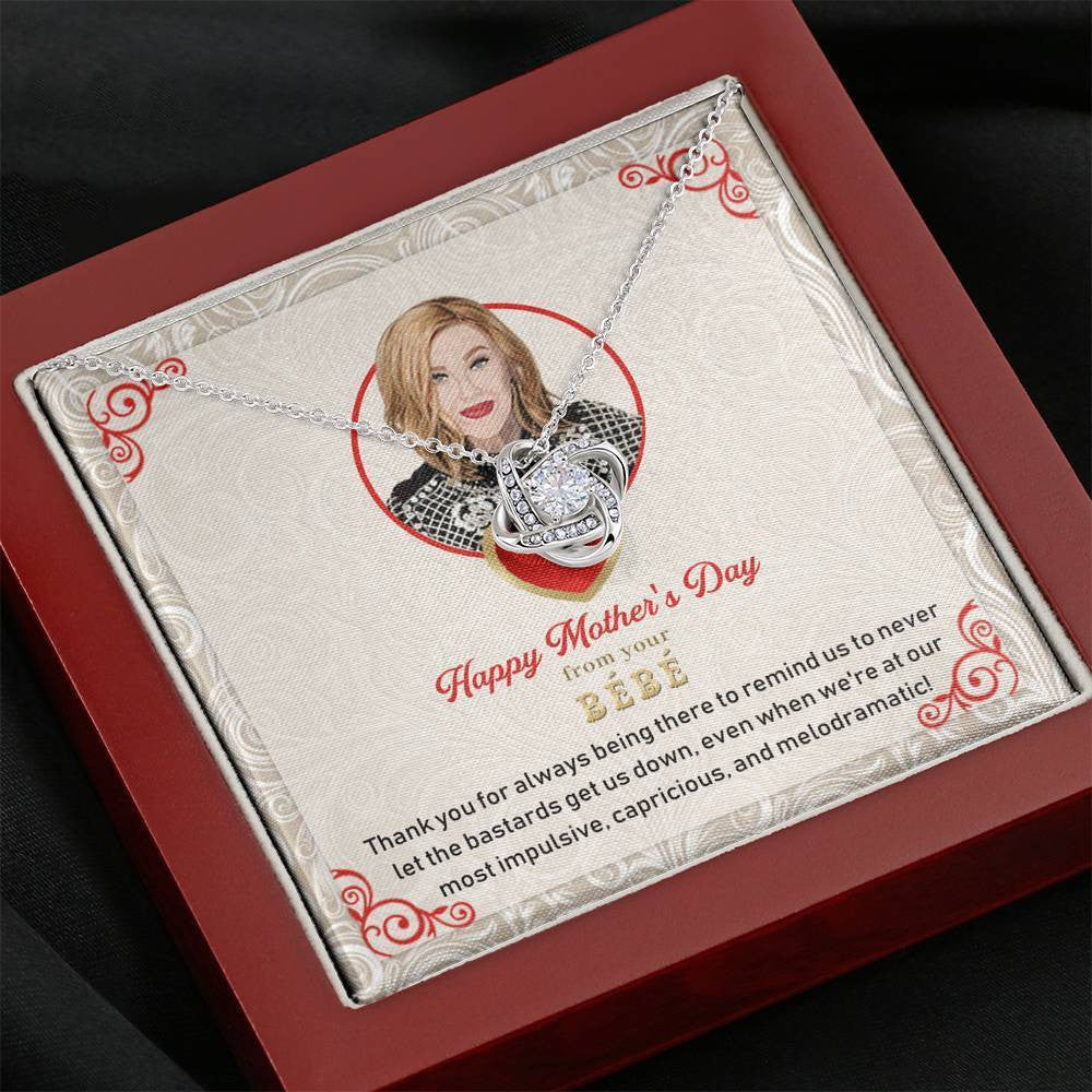 For Mom - Mother's Day Gift - Love Knot Necklace (8)