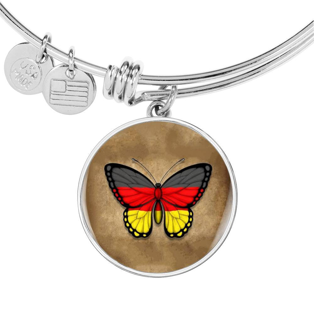 Butterfly Ge - Luxury Circle Bangle Bracelet Gift Idea