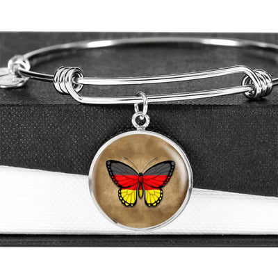 Butterfly Ge - Luxury Circle Bangle Bracelet Gift Idea