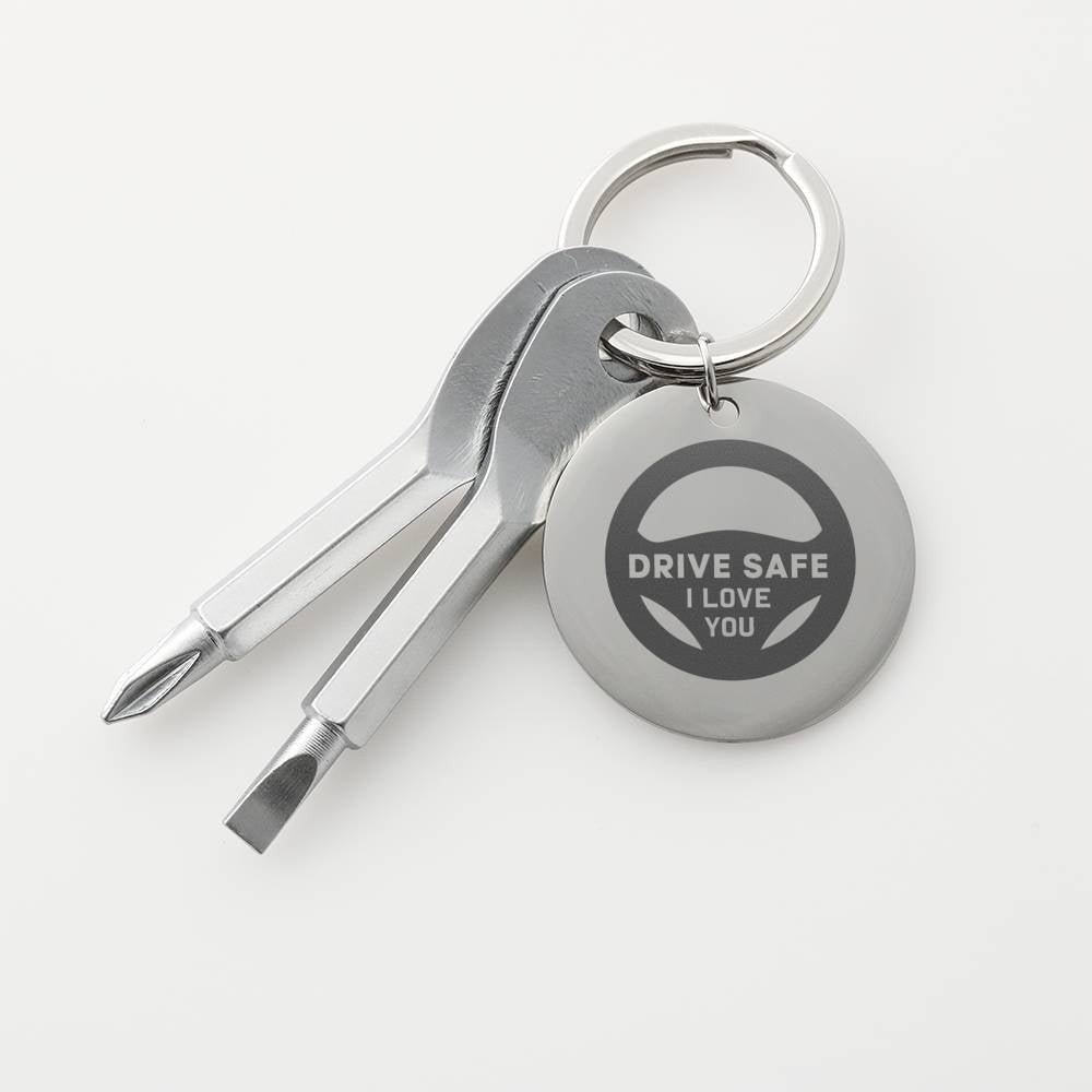 Meanful Screwdriver Gift - Drive Safe I Love You Meanful Gift For Dad Mom