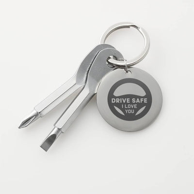 Meanful Screwdriver Gift - Drive Safe I Love You Meanful Gift For Dad Mom