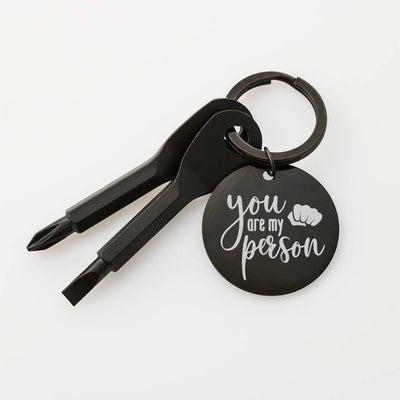 Screwdriver - You Are My Person I Love You Meanful Gift Personalize Screwdriver Keychain