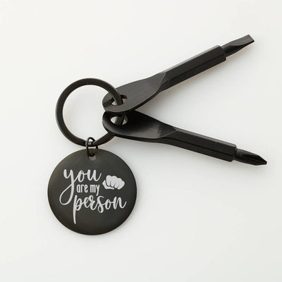 Screwdriver - You Are My Person I Love You Meanful Gift Personalize Screwdriver Keychain