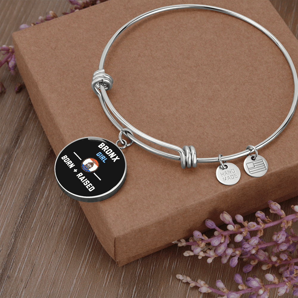 Bronx Girl - Luxury Circle Bangle Bracelet Gift Idea