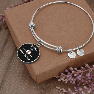 Bronx Girl - Luxury Circle Bangle Bracelet Gift Idea