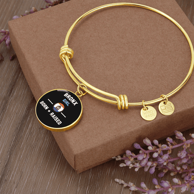 Bronx Girl - Luxury Circle Bangle Bracelet Gift Idea