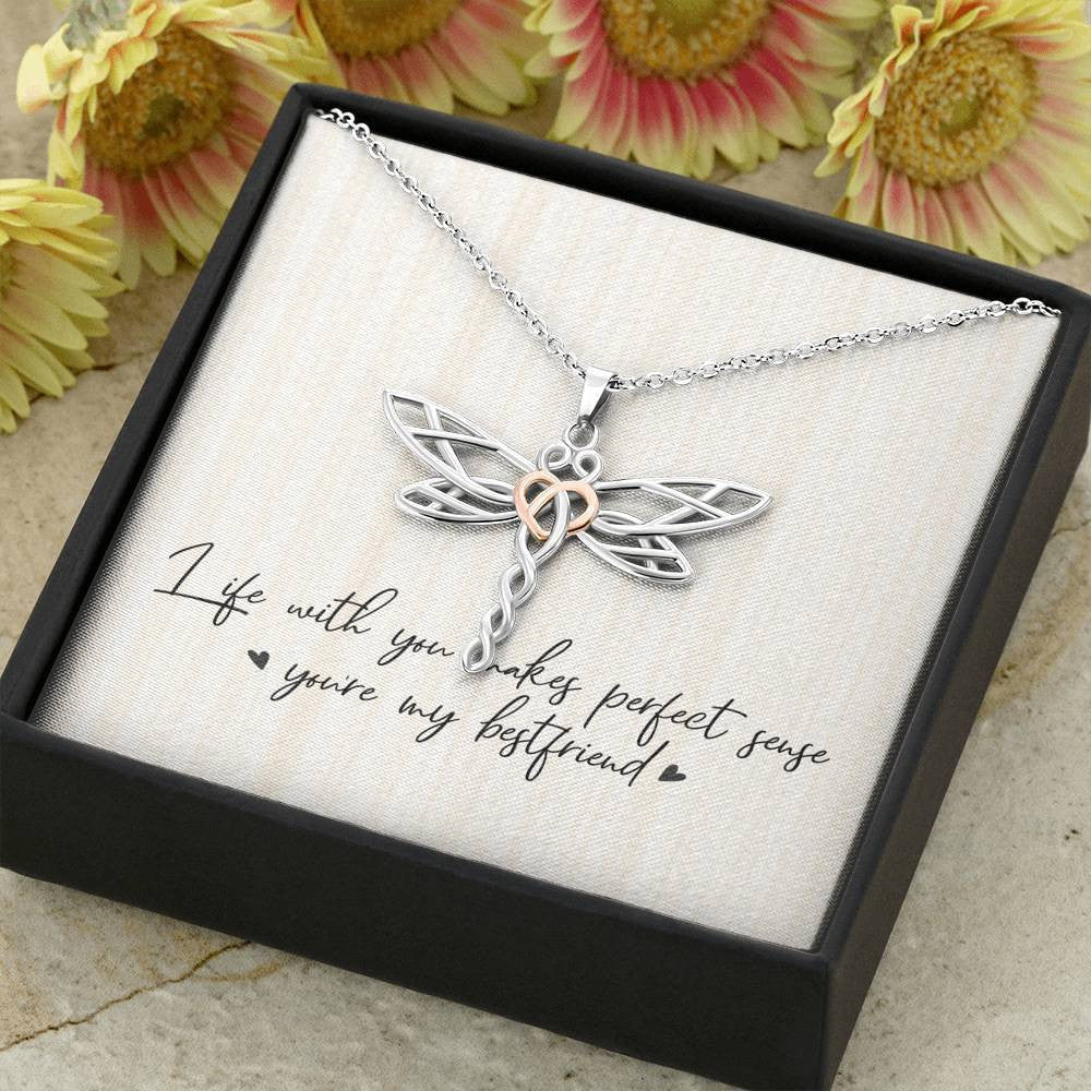 Best Friends Dragonfly Dreams Necklace