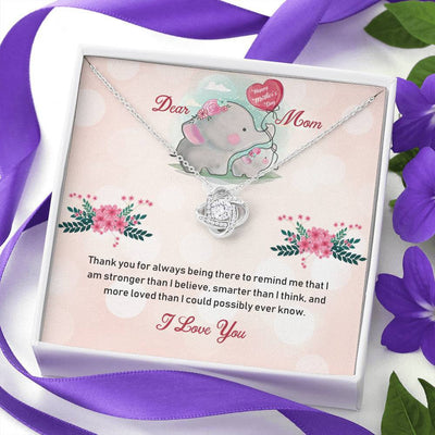 Meaningful Gift Ideas For Mother's Day - For Mom - Happy Mother's Day - Love Knot Necklace