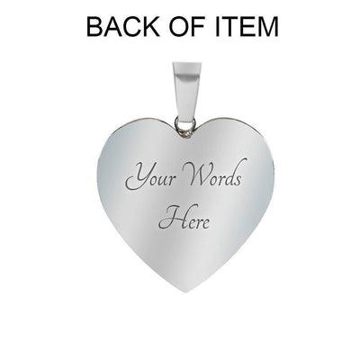 Necklace For Daughter My Dearest Daughter Mom's Gift - Heart Pendant Necklace