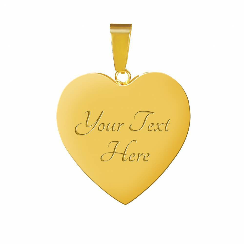 Necklace For Daughter My Dearest Daughter Mom's Gift - Heart Pendant Necklace