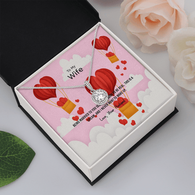 Wife Valentines Gift This is a Dream Eternal Union Necklace - Eternal Hope