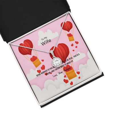 Wife Valentines Gift This is a Dream Eternal Union Necklace - Eternal Hope