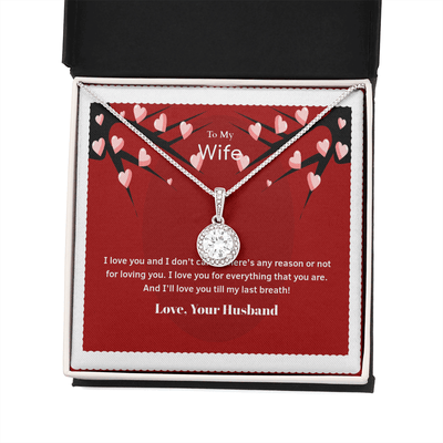 Wife Valentines Gift No Reason Eternal Union Necklace - Eternal Hope