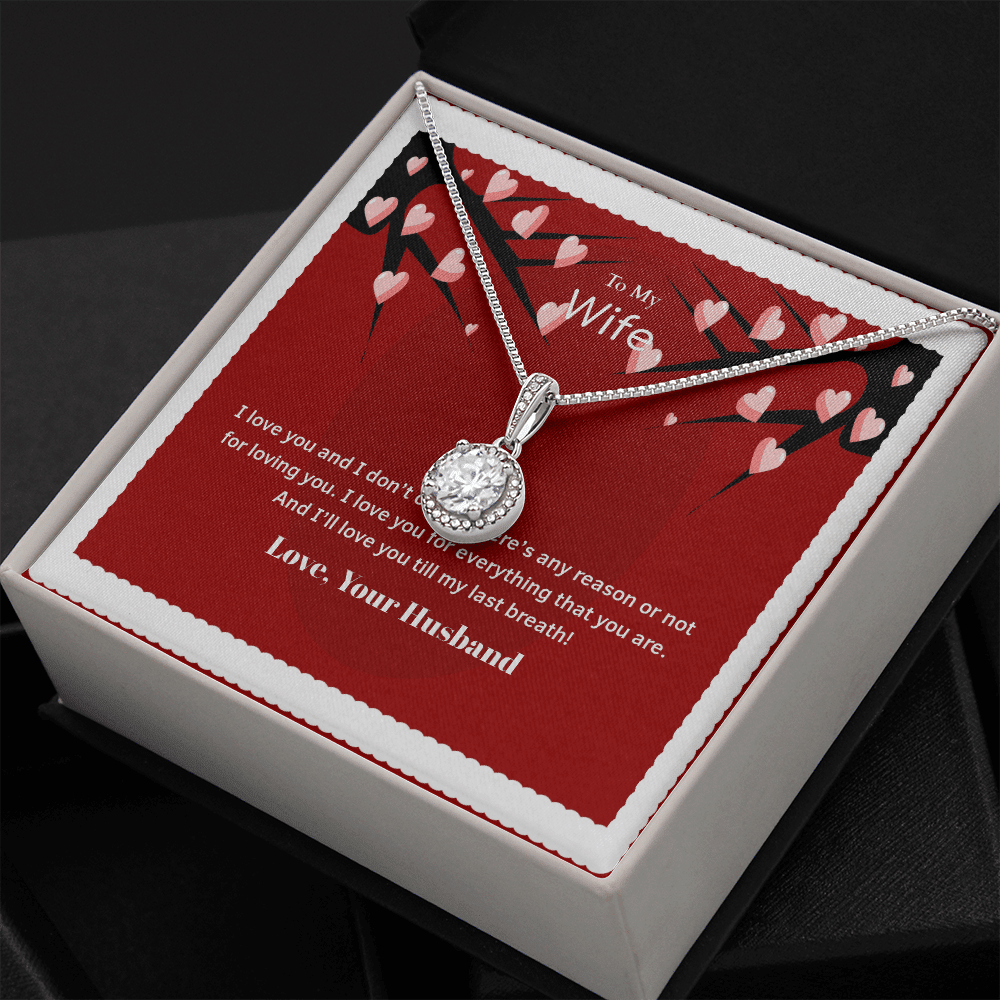 Wife Valentines Gift No Reason Eternal Union Necklace - Eternal Hope