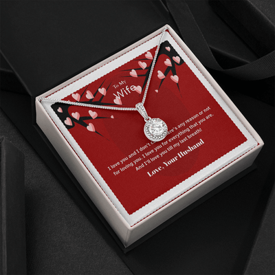 Wife Valentines Gift No Reason Eternal Union Necklace - Eternal Hope