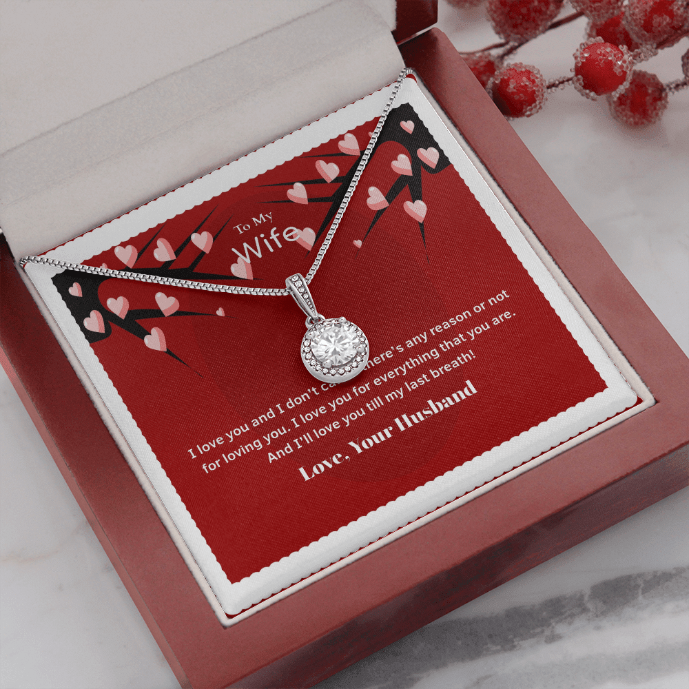 Wife Valentines Gift No Reason Eternal Union Necklace - Eternal Hope