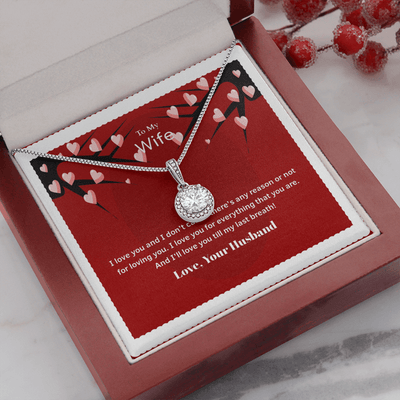 Wife Valentines Gift No Reason Eternal Union Necklace - Eternal Hope