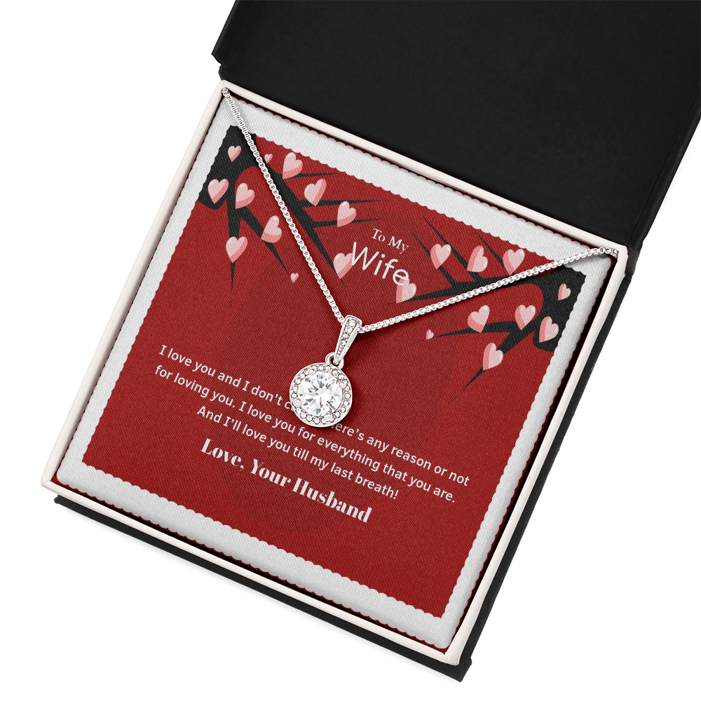 Wife Valentines Gift No Reason Eternal Union Necklace - Eternal Hope