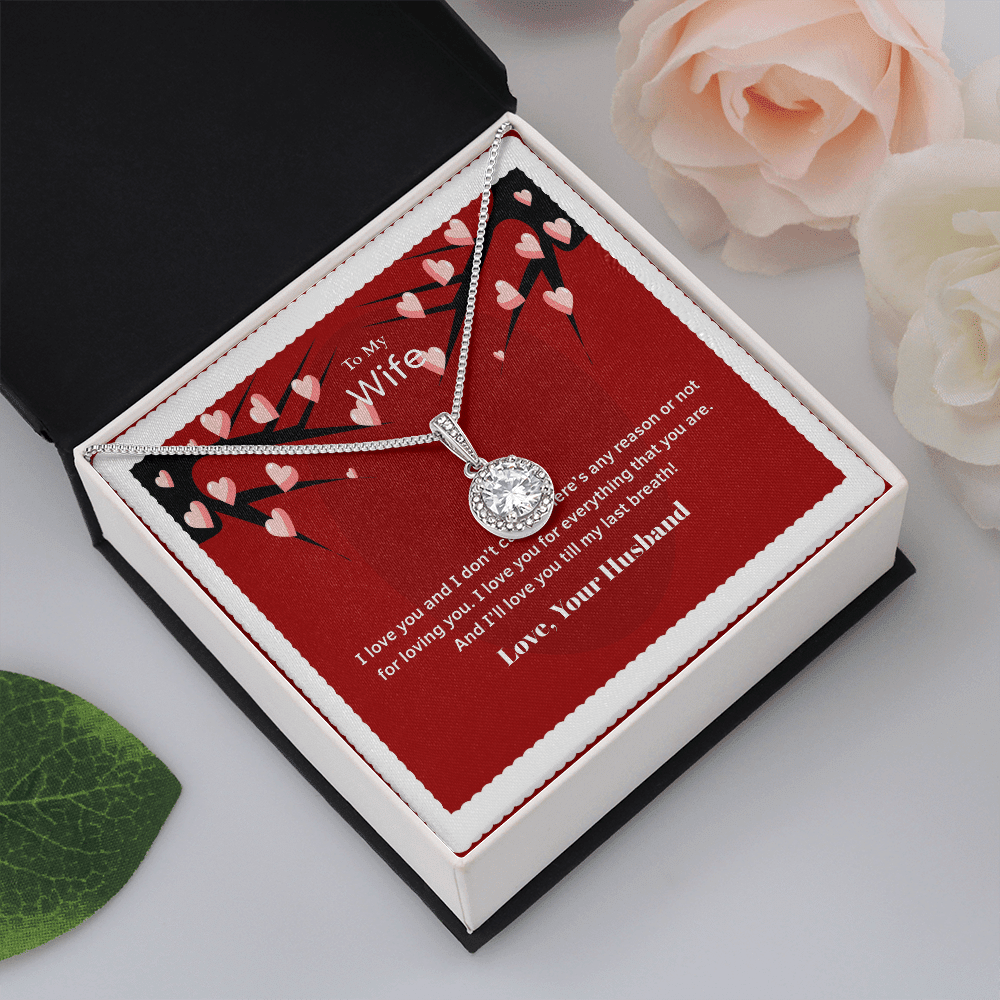 Wife Valentines Gift No Reason Eternal Union Necklace - Eternal Hope