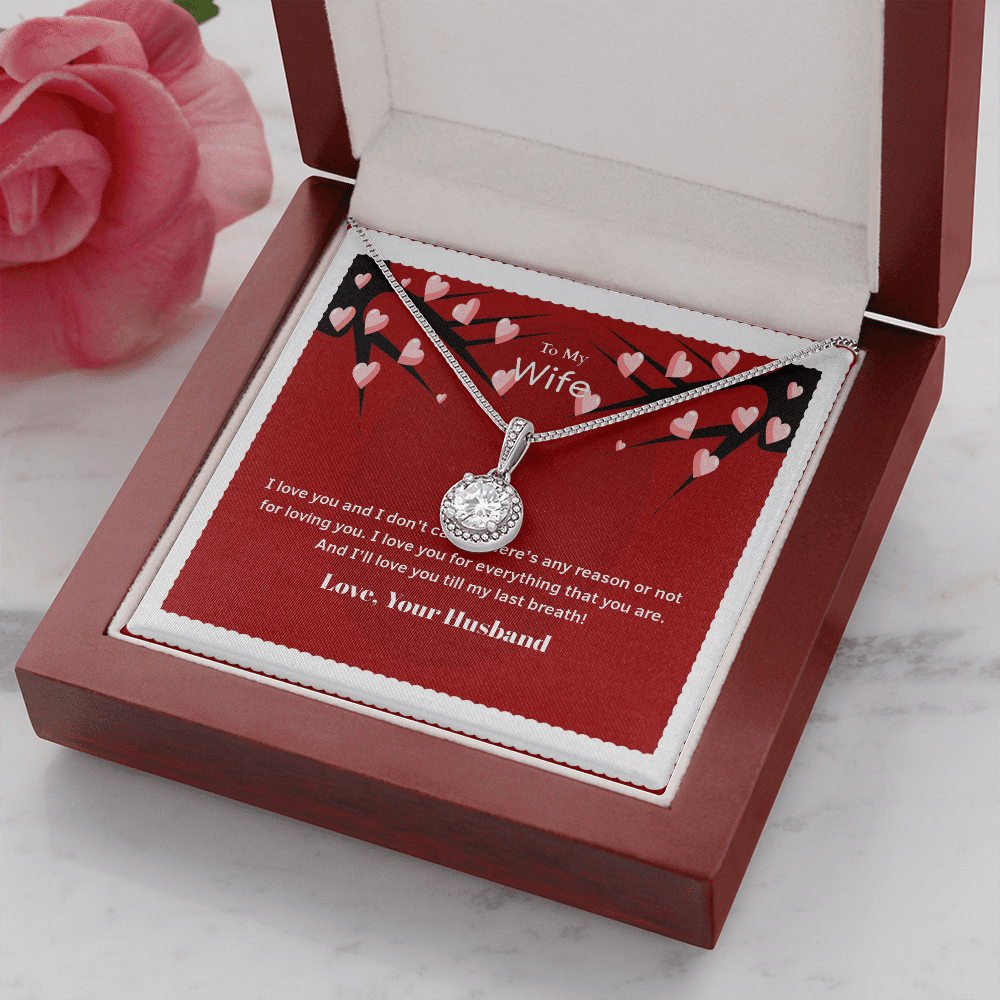 Wife Valentines Gift No Reason Eternal Union Necklace - Eternal Hope