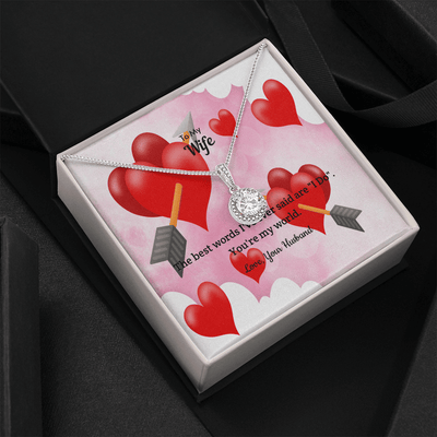 Wife Valentines Gift I Do Eternal Union Necklace - Eternal Hope