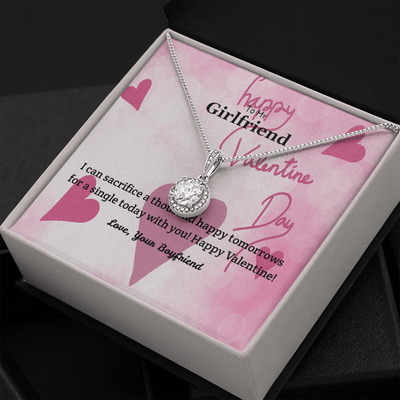 To My Girlfriend Valentines Gift Thosusand Happy Tomorrows Eternal Union Necklace - Eternal Hope