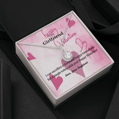 To My Girlfriend Valentines Gift Thosusand Happy Tomorrows Eternal Union Necklace - Eternal Hope
