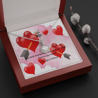 Wife Valentines Gift I Do Eternal Union Necklace - Eternal Hope