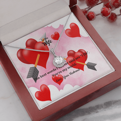Wife Valentines Gift I Do Eternal Union Necklace - Eternal Hope