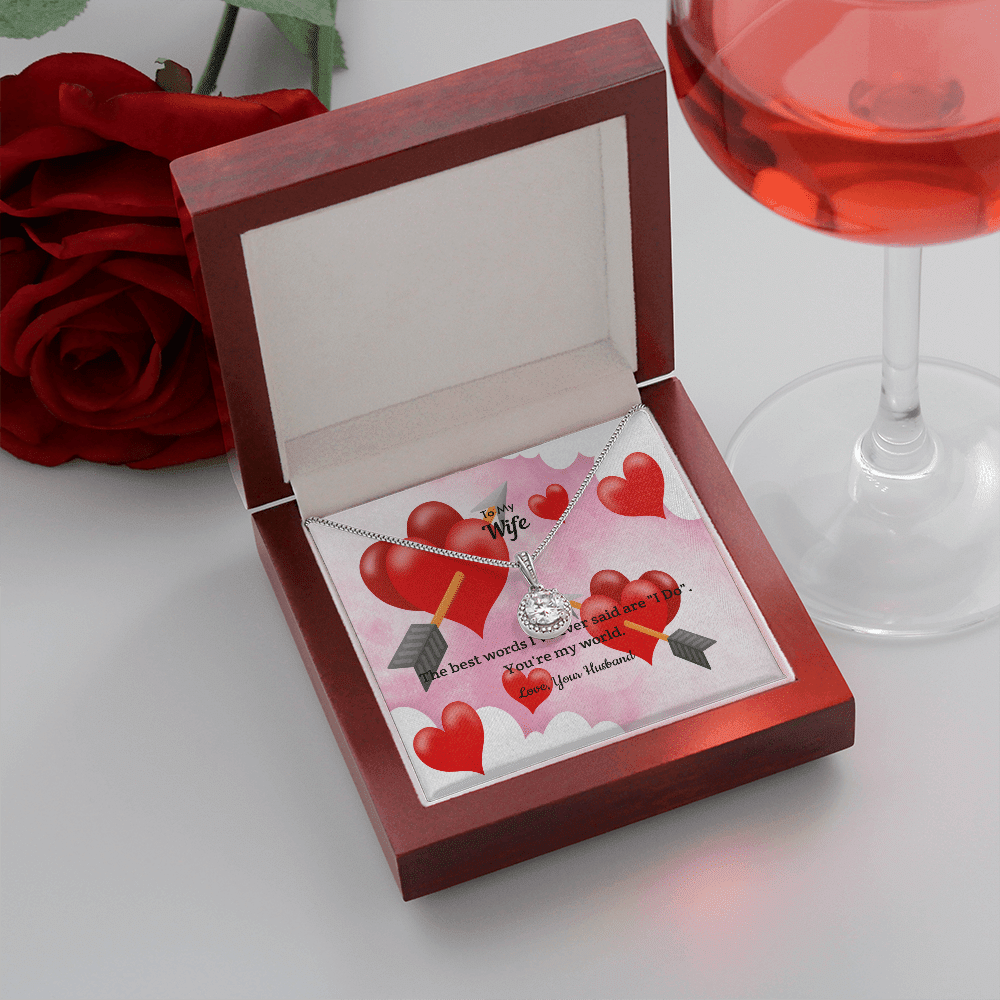 Wife Valentines Gift I Do Eternal Union Necklace - Eternal Hope