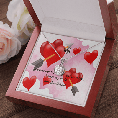 Wife Valentines Gift I Do Eternal Union Necklace - Eternal Hope