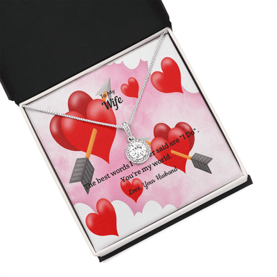 Wife Valentines Gift I Do Eternal Union Necklace - Eternal Hope