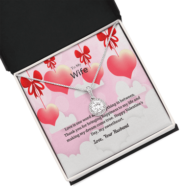 Wife Valentines Gift Everything in Between Eternal Union Necklace - Eternal Hope