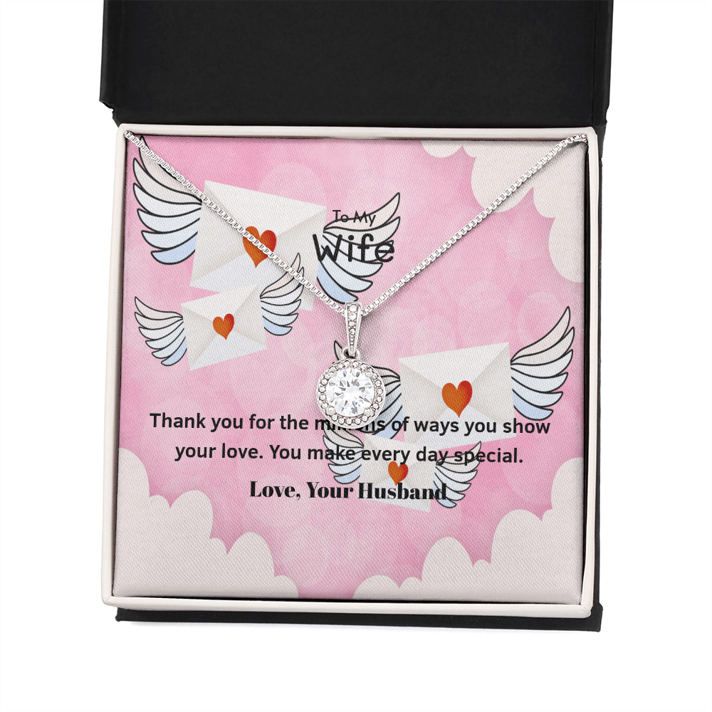 Wife Valentines Gift Every Day Eternal Union Necklace - Eternal Hope