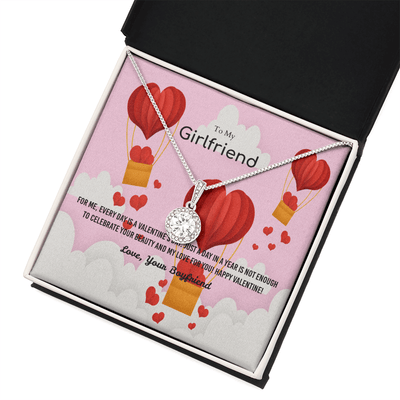 To My Girlfriend Valentines Gift Celebrate Your Beauty Eternal Union Necklace - Eternal Hope