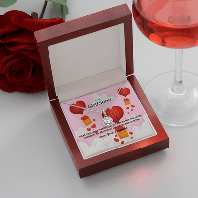 To My Girlfriend Valentines Gift Celebrate Your Beauty Eternal Union Necklace - Eternal Hope