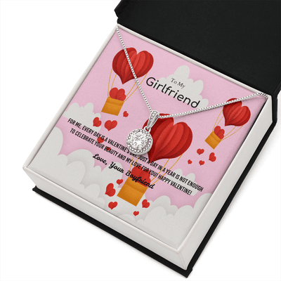 To My Girlfriend Valentines Gift Celebrate Your Beauty Eternal Union Necklace - Eternal Hope