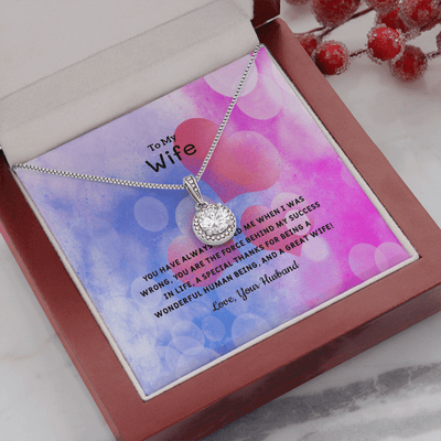 Wife Valentines Gift You're The Force Eternal Union Necklace - Eternal Hope