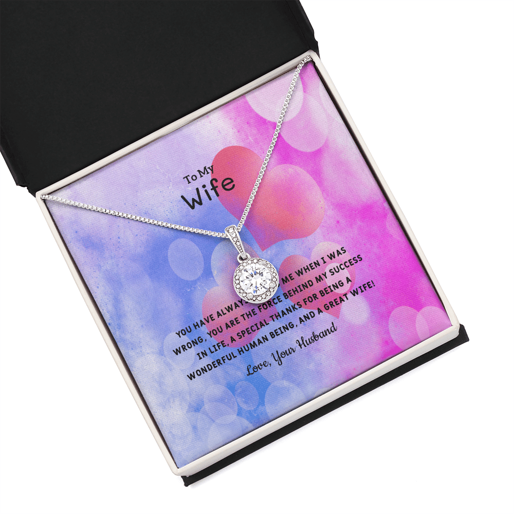 Wife Valentines Gift You're The Force Eternal Union Necklace - Eternal Hope