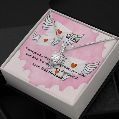 Wife Valentines Gift Every Day Eternal Union Necklace - Eternal Hope