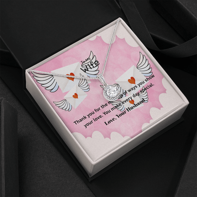 Wife Valentines Gift Every Day Eternal Union Necklace - Eternal Hope