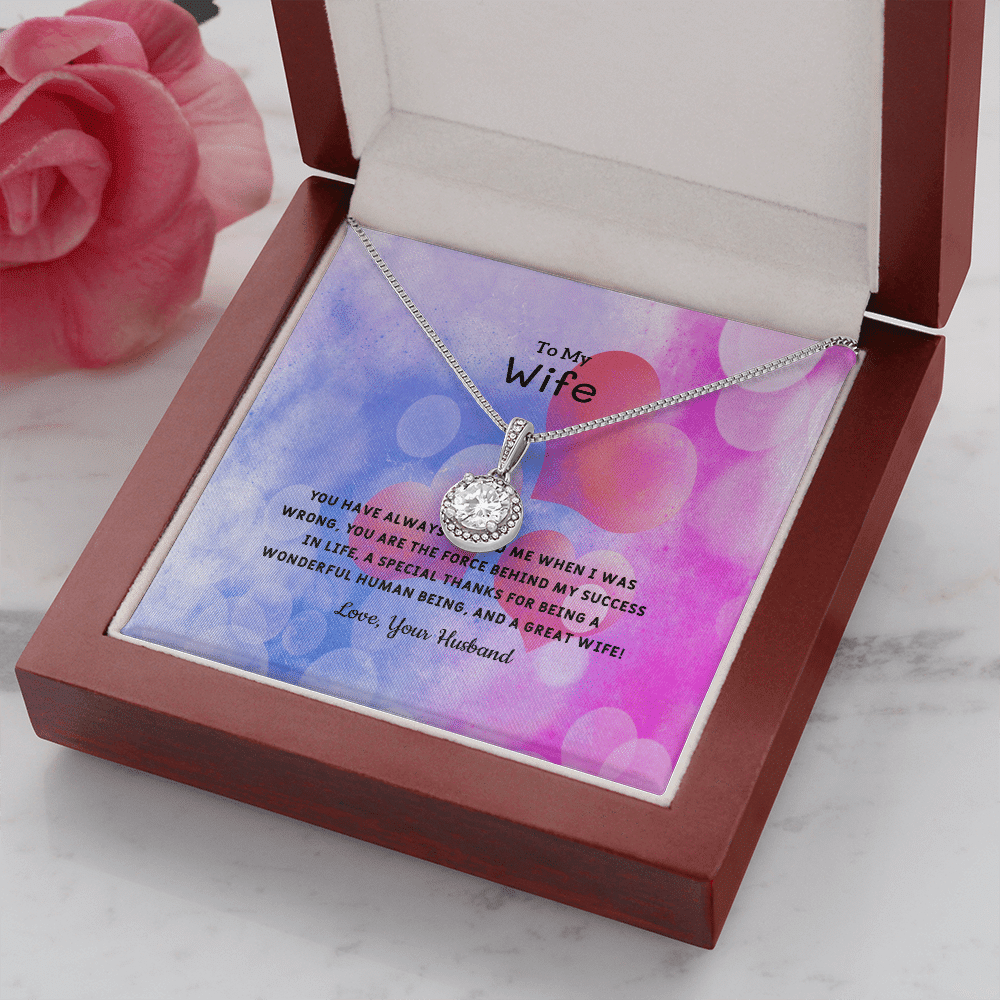 Wife Valentines Gift You're The Force Eternal Union Necklace - Eternal Hope