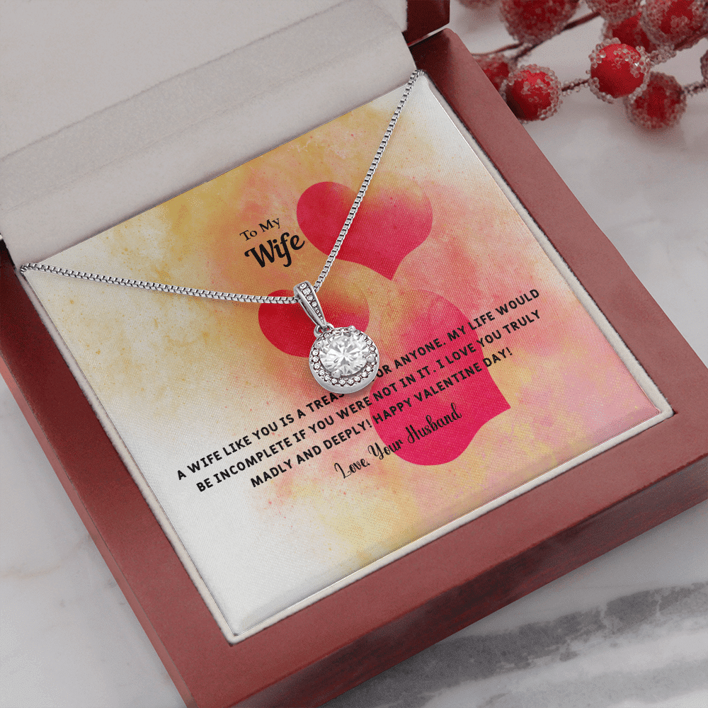 Wife Valentines Gift Treasure for Everyone Eternal Union Necklace - Eternal Hope