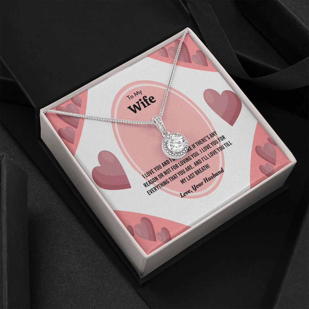 Wife Valentines Gift Everything That You Are Eternal Union Necklace - Eternal Hope