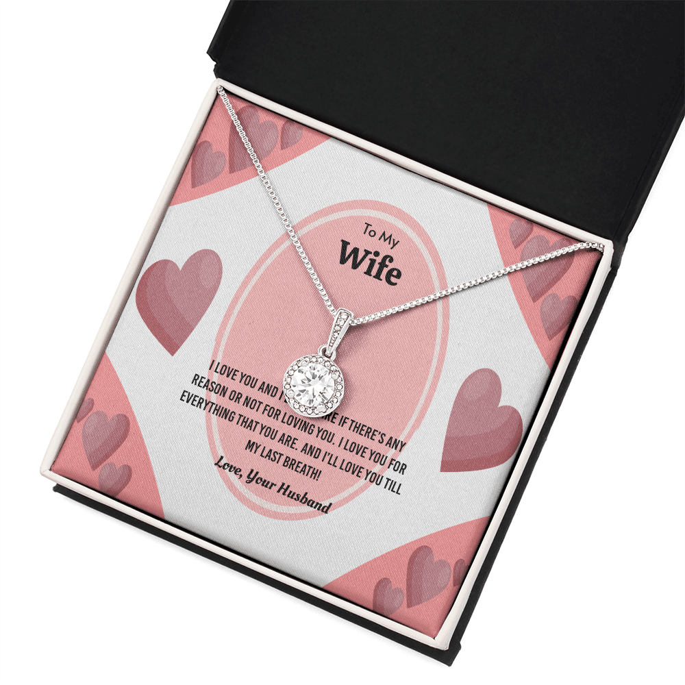 Wife Valentines Gift Everything That You Are Eternal Union Necklace - Eternal Hope