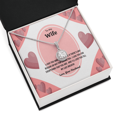 Wife Valentines Gift Everything That You Are Eternal Union Necklace - Eternal Hope