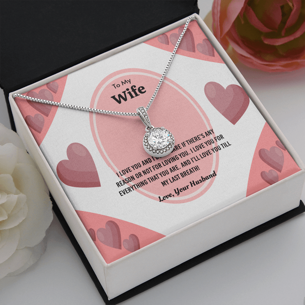 Wife Valentines Gift Everything That You Are Eternal Union Necklace - Eternal Hope