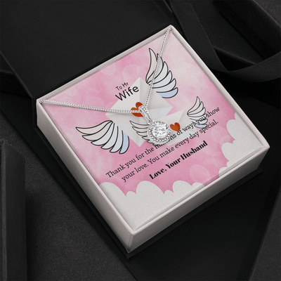 Wife Valentines Gift Show Your Love Eternal Union Necklace - Eternal Hope