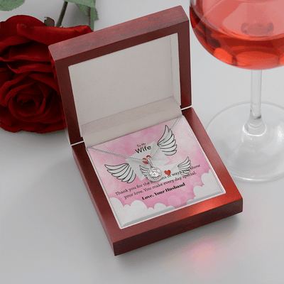 Wife Valentines Gift Show Your Love Eternal Union Necklace - Eternal Hope