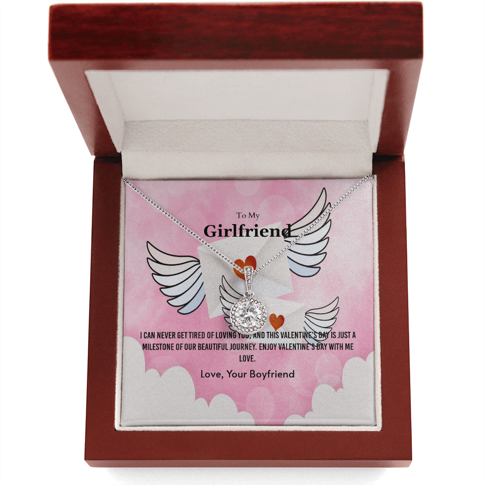 To My Girlfriend Valentines Gift Beautiful Journey Eternal Union Necklace - Eternal Hope